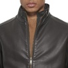 image:imageDOCKERS Mens The Dylan Faux Leather Racer JacketDark Brown With Bib