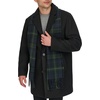 image:imageDOCKERS Mens The Henry Wool Blend Top CoatBlack With Scarf