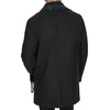 image:imageDOCKERS Mens The Henry Wool Blend Top CoatBlack With Scarf