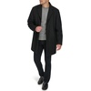 image:imageDOCKERS Mens The Henry Wool Blend Top CoatBlack With Scarf