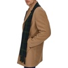 image:imageDOCKERS Mens The Henry Wool Blend Top CoatCamel With Scarf