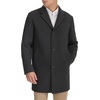 image:imageDOCKERS Mens The Henry Wool Blend Top CoatCharcoal With Scarf
