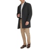 image:imageDOCKERS Mens The Henry Wool Blend Top CoatCharcoal With Scarf