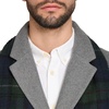 image:imageDOCKERS Mens The Henry Wool Blend Top CoatLight Grey With Scarf
