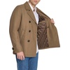 image:imageDOCKERS Mens Wool Blend PeacoatChocolate