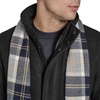 image:imageDOCKERS Mens Wool Melton Two Pocket Full Length Duffle CoatBlackScarf