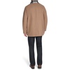 image:imageDOCKERS Mens Wool Melton Two Pocket Full Length Duffle CoatCamelScarf