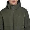 image:imageDOCKERS Mens Wool Melton Two Pocket Full Length Duffle CoatCharcoalScarf