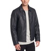 image:imageDockers Mens James Faux Leather Jacket Regular Big amp Tall SizesNavy