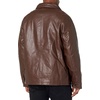 image:imageDockers Mens James Faux Leather Jacket Regular Big amp Tall SizesSienna Brown W Chest Zip