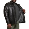 image:imageDockers Mens James Faux Leather JacketBlack W Chest Zip