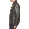 image:imageDockers Mens James Faux Leather JacketDark Brown W Chest Zip