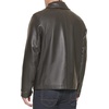 image:imageDockers Mens James Faux Leather JacketDark Brown W Chest Zip