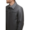 image:imageDockers Mens James Faux Leather JacketGrey W Chest Zip