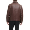 image:imageDockers Mens James Faux Leather JacketSienna Brown W Chest Zip