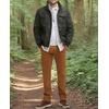 image:imageDockers Mens QuiltedLined Flight Bomber JacketCamouflage