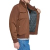 image:imageDockers Mens QuiltedLined Flight Bomber JacketChocolate Brown