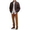 image:imageDockers Mens QuiltedLined Flight Bomber JacketDark Brown