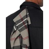 image:imageDockers Mens Weston Wool Blend Coat with ScarfBlackLight Grey Scarf