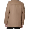 image:imageDockers Mens Weston Wool Blend Coat with ScarfCamelLight Grey Scarf