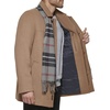 image:imageDockers Mens Weston Wool Blend Coat with ScarfCamelLight Grey Scarf