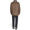 image:imageDockers Mens Weston Wool Blend Coat with ScarfChocolateLight Grey Scarf