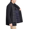 image:imageDockers Mens Weston Wool Blend Coat with ScarfNavy