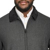 image:imageDockers Mens Wool Blend Zip Up Jacket with Quilted Black Without BibCharcoal Without Bib