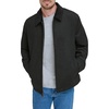 image:imageDockers Mens Wool Blend ZipUp Jacket with Quilted BibBlack Without Bib