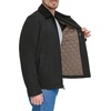 image:imageDockers Mens Wool Blend ZipUp Jacket with Quilted BibBlack Without Bib