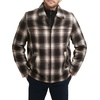 image:imageDockers Mens Wool Blend ZipUp Jacket with Quilted BibBrown Fancy