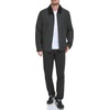 image:imageDockers Mens Wool Blend ZipUp Jacket with Quilted BibCharcoal Without Bib