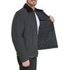 image:imageDockers Mens Wool Blend ZipUp Jacket with Quilted BibCharcoal Without Bib