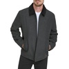 image:imageDockers Mens Wool Blend ZipUp Jacket with Quilted BibCharcoal Without Bib