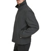 image:imageDockers Mens Wool Blend ZipUp Jacket with Quilted BibCharcoal Without Bib