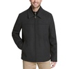 image:imageDockers Mens Wool Blend ZipUp Jacket with Quilted BibCharcoalSoftshell Bib