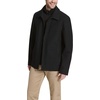image:imageDockers Mens Wool Blend ZipUp Jacket with Quilted BibCharcoalSoftshell Bib
