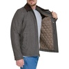 image:imageDockers Mens Wool Blend ZipUp Jacket with Quilted BibHoundstooth Without Bib