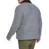 image:imageDockers Mens Wool Blend ZipUp Jacket with Quilted BibLight Grey Without Bib