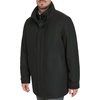 image:imageDockers Mens Wool Melton FullLength Duffle CoatBlack