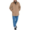 image:imageDockers Mens Wool Melton FullLength Duffle CoatCamel