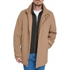 image:imageDockers Mens Wool Melton FullLength Duffle CoatCamel