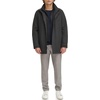 image:imageDockers Mens Wool Melton FullLength Duffle CoatCharcoal