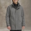 image:imageDockers Mens Wool Melton FullLength Duffle CoatLight Grey