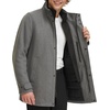 image:imageDockers Mens Wool Melton FullLength Duffle CoatLight Grey