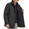image:imageDockers Mens Wool Melton FullLength Duffle CoatNew Charcoal