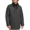image:imageDockers Mens Wool Melton FullLength Duffle CoatNew Herringbone