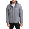 image:imageDOCKERS Mens Arctic Cloth Sherpa Storm JacketHeather Grey Soft Shell