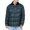 image:imageDOCKERS Mens Dockers Mens Quilted Puffer ShacketBlack Watch Plaid