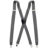 image:imageDOCKERS Mens Dockers Mens Solid SuspendersTextured Gray